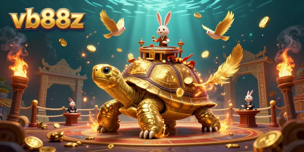 Experience the vibrant thrill of vb88z with stunning casino elements and dynamic characters.