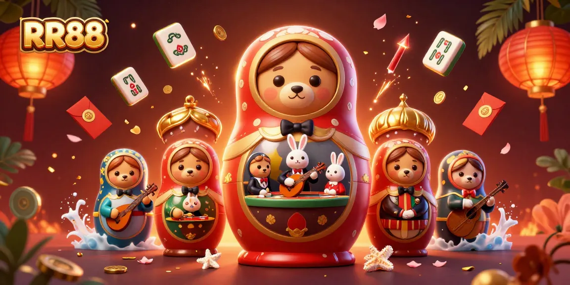 Experience thrilling gameplay at RR88 with dynamic casino action featuring colorful characters and elements.