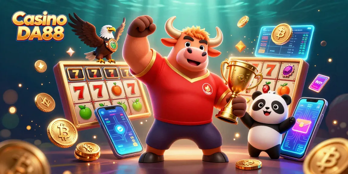 Engage with Casino DA88 and witness an exhilarating victory scene full of dynamic game elements.