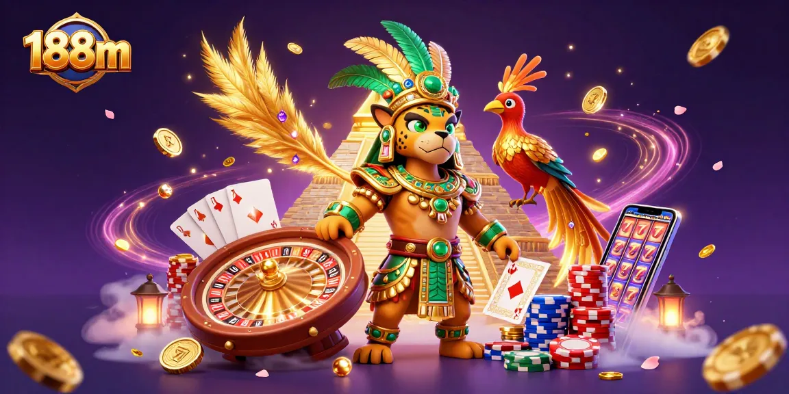 Catch stunning winnings at 188m with dazzling golden coins and captivating casino action.