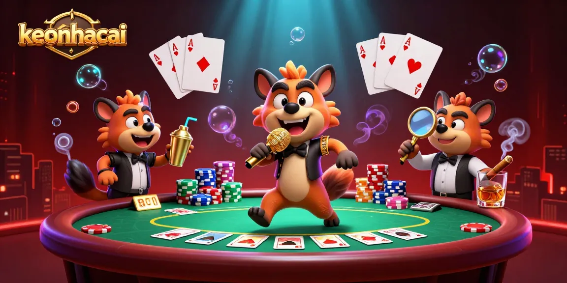 Unleash the fun at keonhacai with 3D hyenas bringing comedy to casino action!