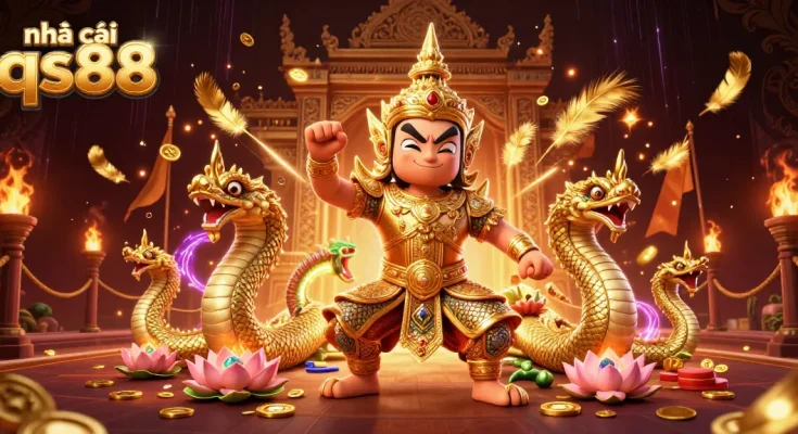 Engage in thrilling action at nhà cái qs88 with vibrant 3D characters and dynamic gaming elements.
